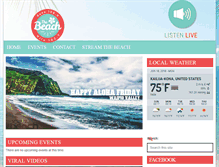 Tablet Screenshot of hawaiisbeach.com